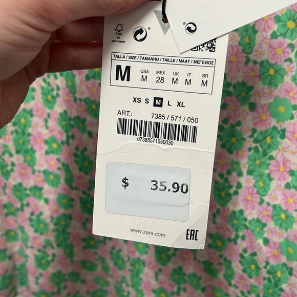 Floral Zara Set - NWT! - Picture 3 of 3